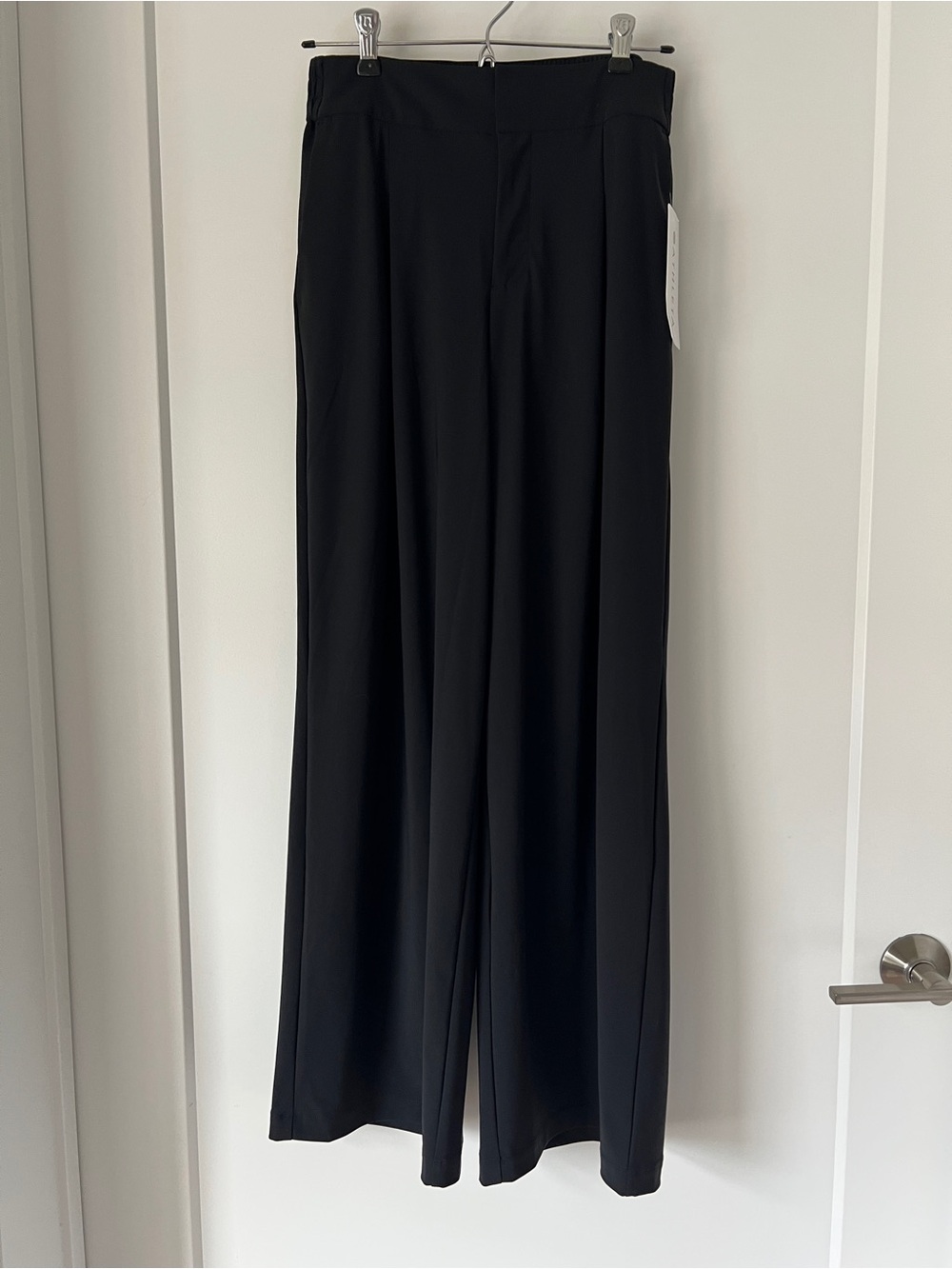 Athleta Pinnacle High Rise Trouser - NWT! Black Wide-Leg